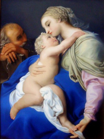 Pompeo Badoni-Sacra Famiglia - 80x60